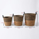 Straw Basket Set 3 Pcs